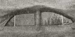 Car doors set into the walls provide operational windows.